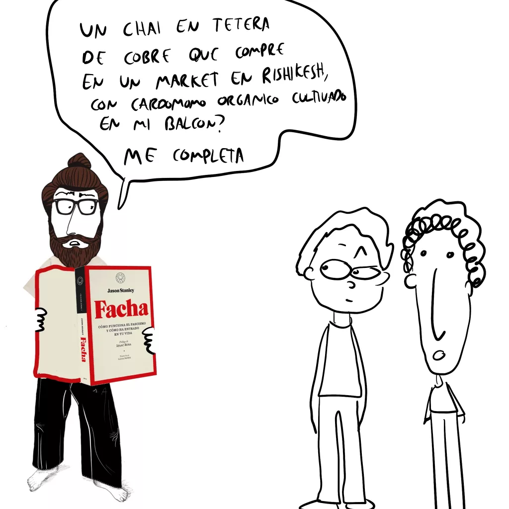 el hombre con personalidad prestada